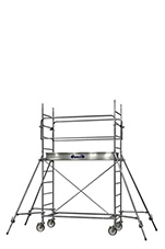 Échafaudage en hauteur